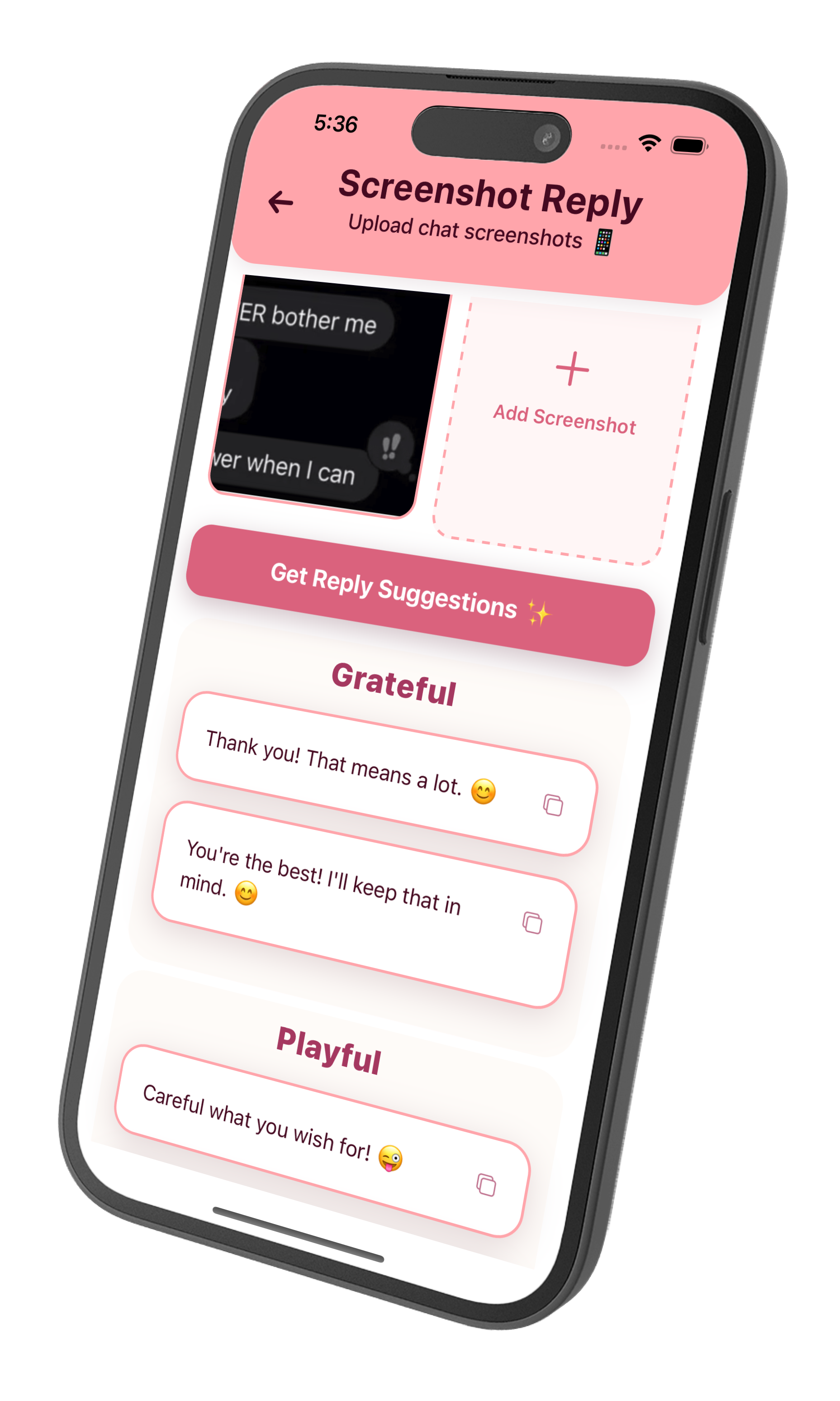 AI Chat Reply Generator